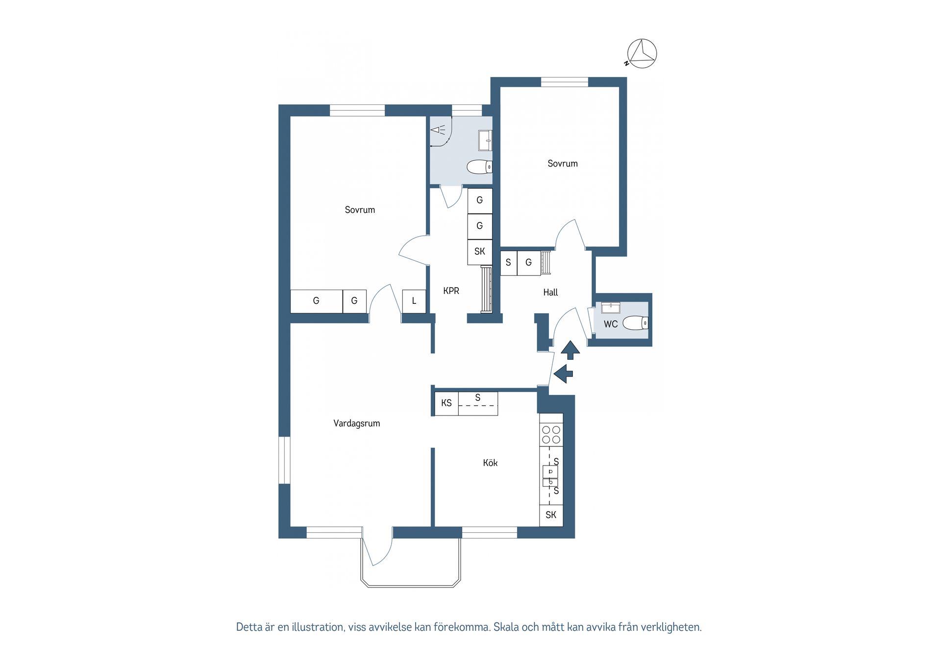 Bostadsrätt, Strömsbergsvägen 4A, Tierp