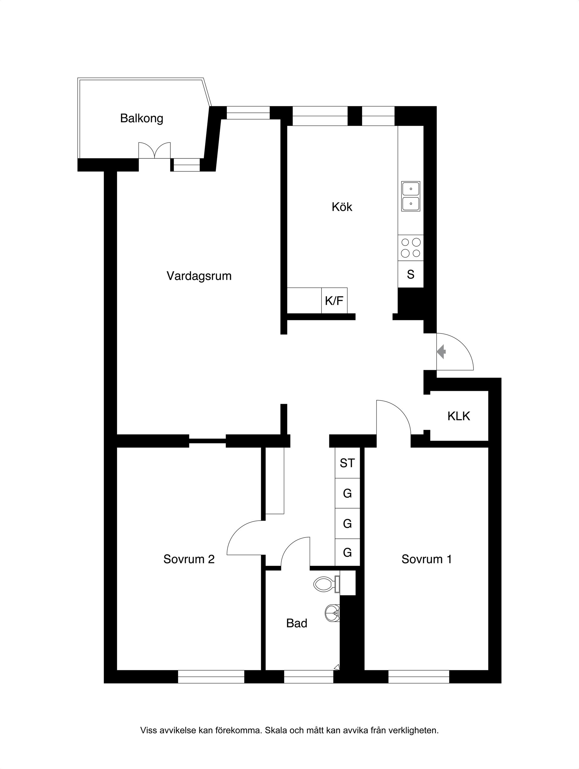 Bostadsrätt, Bangatan 1B, Huvudsta, Solna
