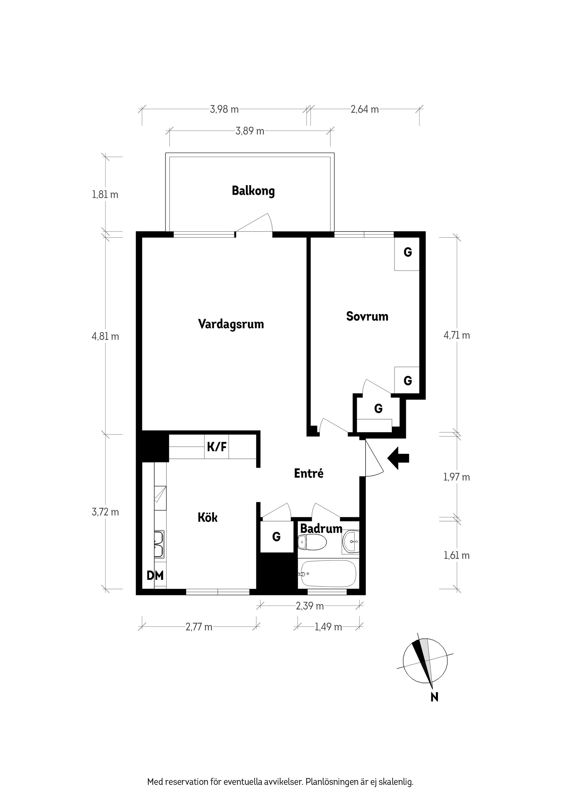 Bostadsrätt, Ernst torulfsgatan 15A, Munkebäck, Göteborg