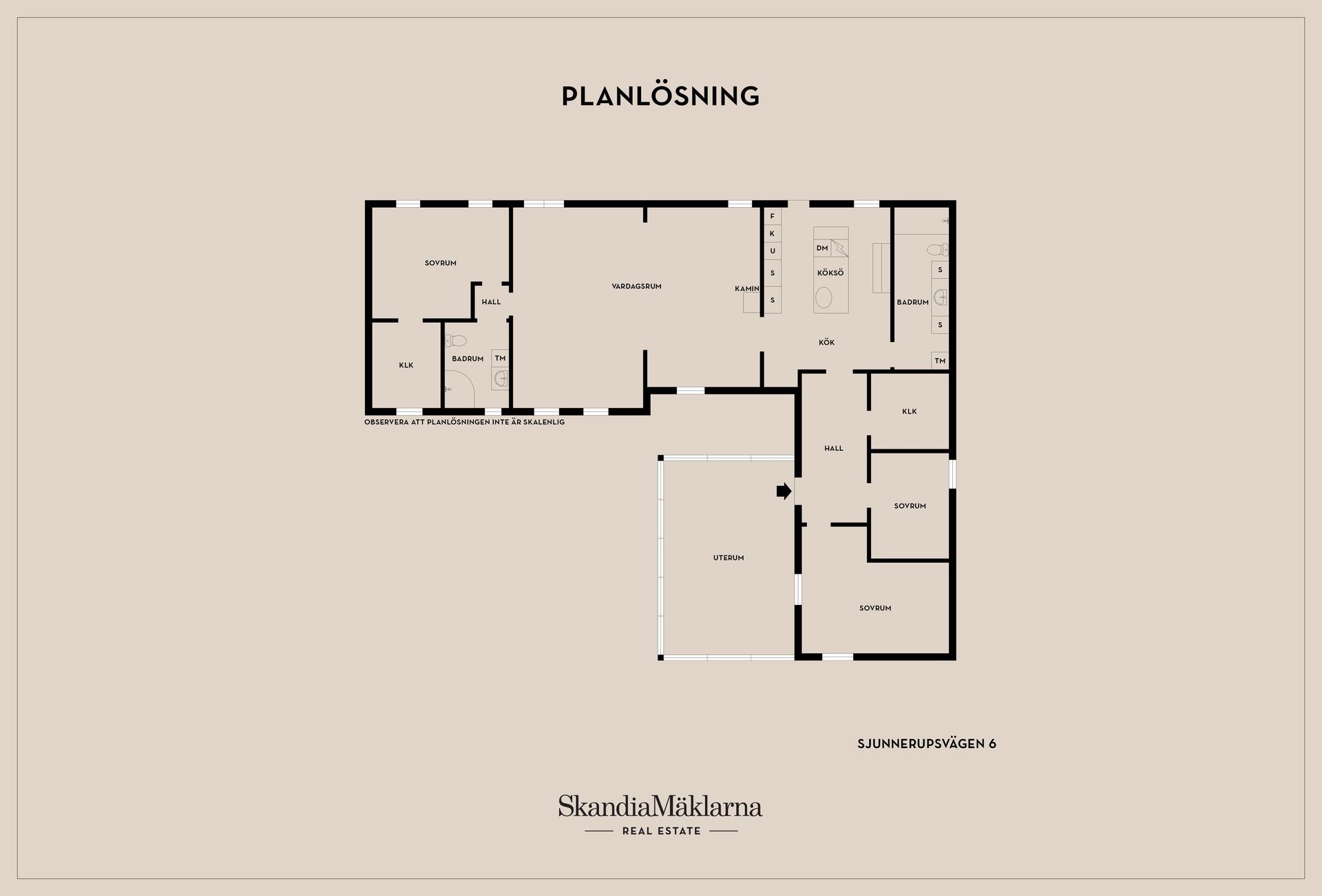Villa, Sjunnerupsvägen 6, Jularp/Sjunnerup, Höör