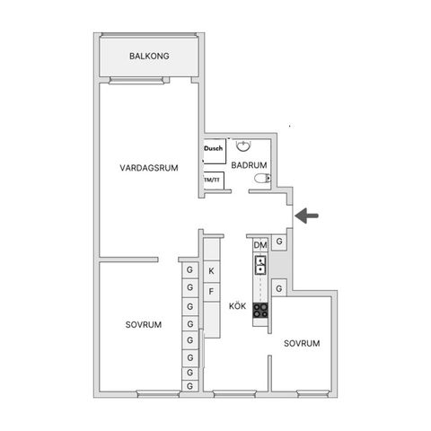 Bostadsrätt, Fullblodsgatan 5A, Åby, Mölndal