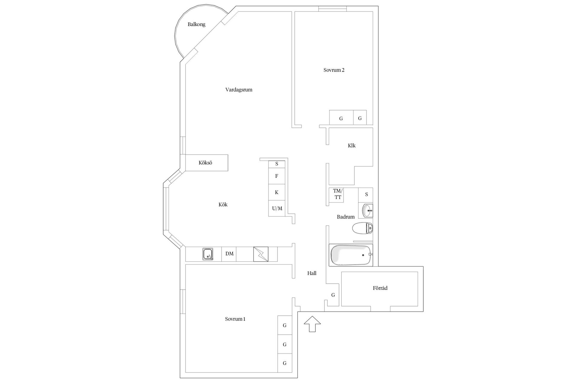 Bostadsrätt, Bergmansgatan 13, Mölndal - Innerstaden, Mölndal