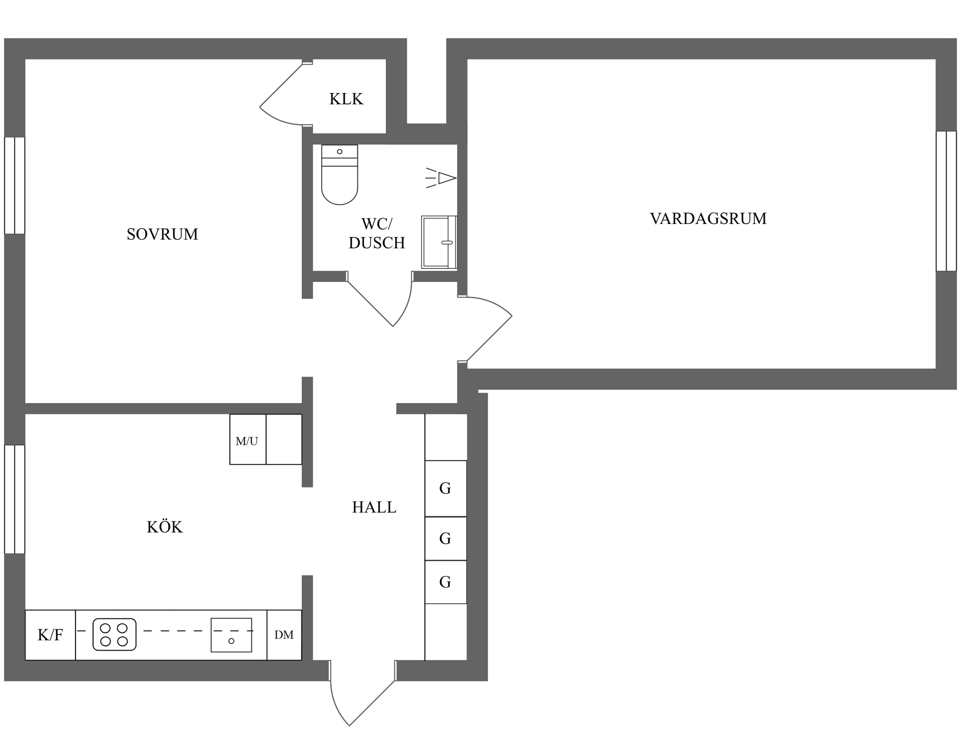 Bostadsrätt, Bergslagsvägen 40B, Centralt, Finspång