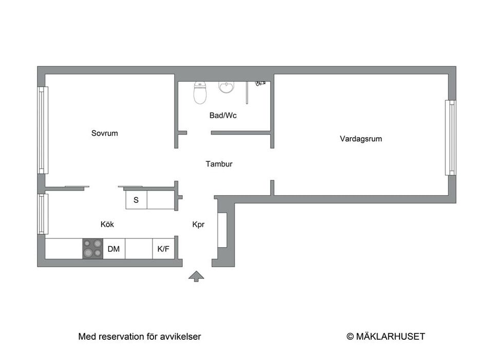 Bostadsrätt, Tulegatan 58b, Centrala Sundbyberg, Sundbyberg