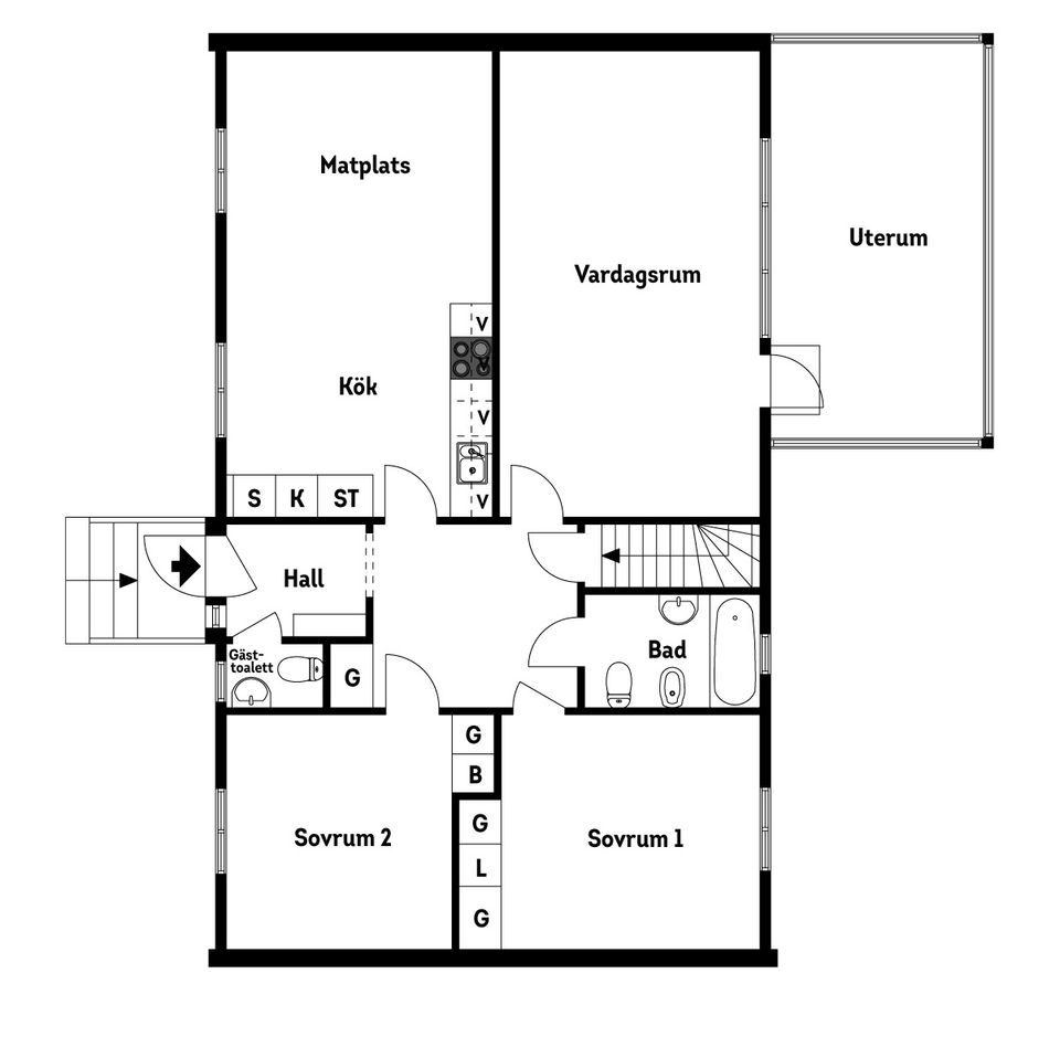 Villa, Opalvägen 5, Kode, Kungälv