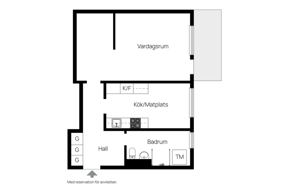 Bostadsrätt, Hallonvägen 20, Upplands-Bro