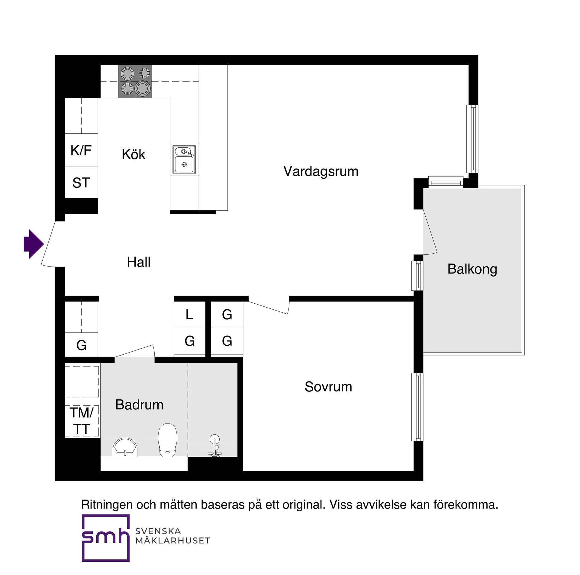 Bostadsrätt, Gulddragargränd 50 vån 6, Vällingby - Grimsta, Stockholm