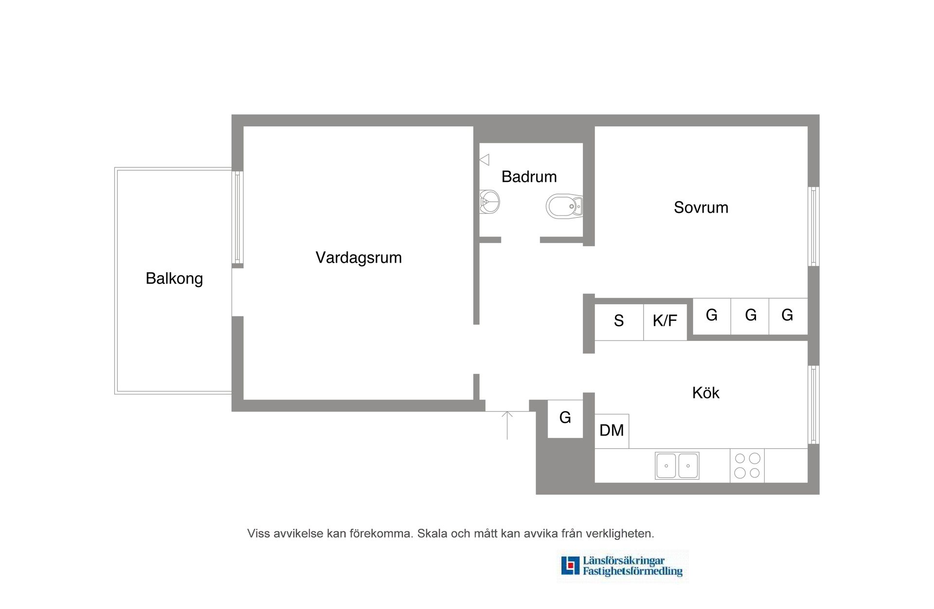 Bostadsrätt, Hagagränd 3, Haga, Västerås