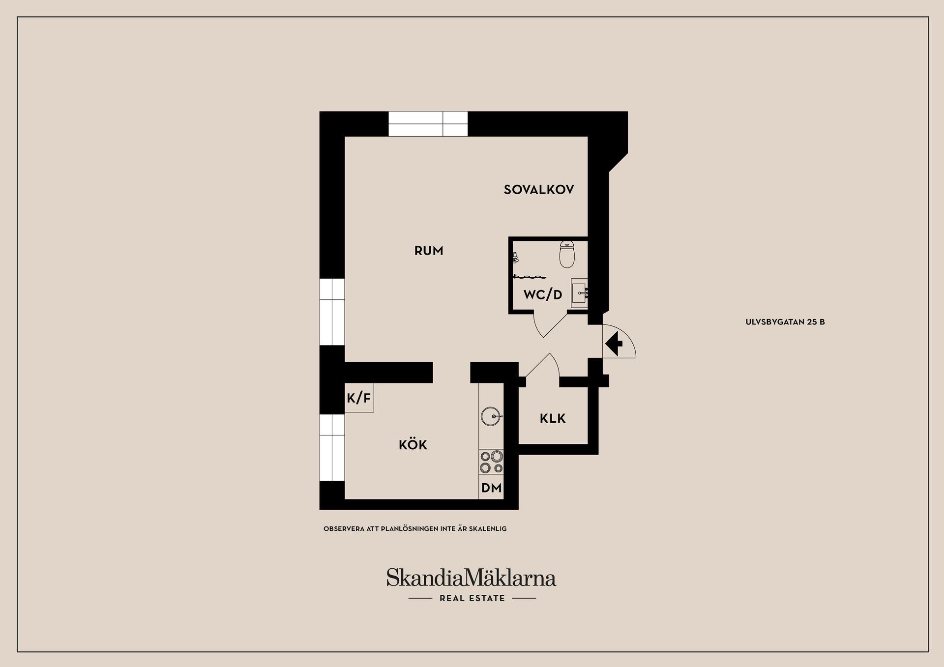 Bostadsrätt, Ulvsbygatan 25 B, Norrstrand, Karlstad