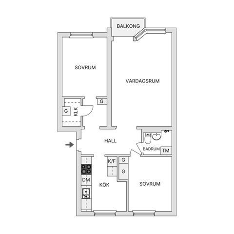 Bostadsrätt, Vankivavägen 11A, Hässleholm - Väster, Hässleholm