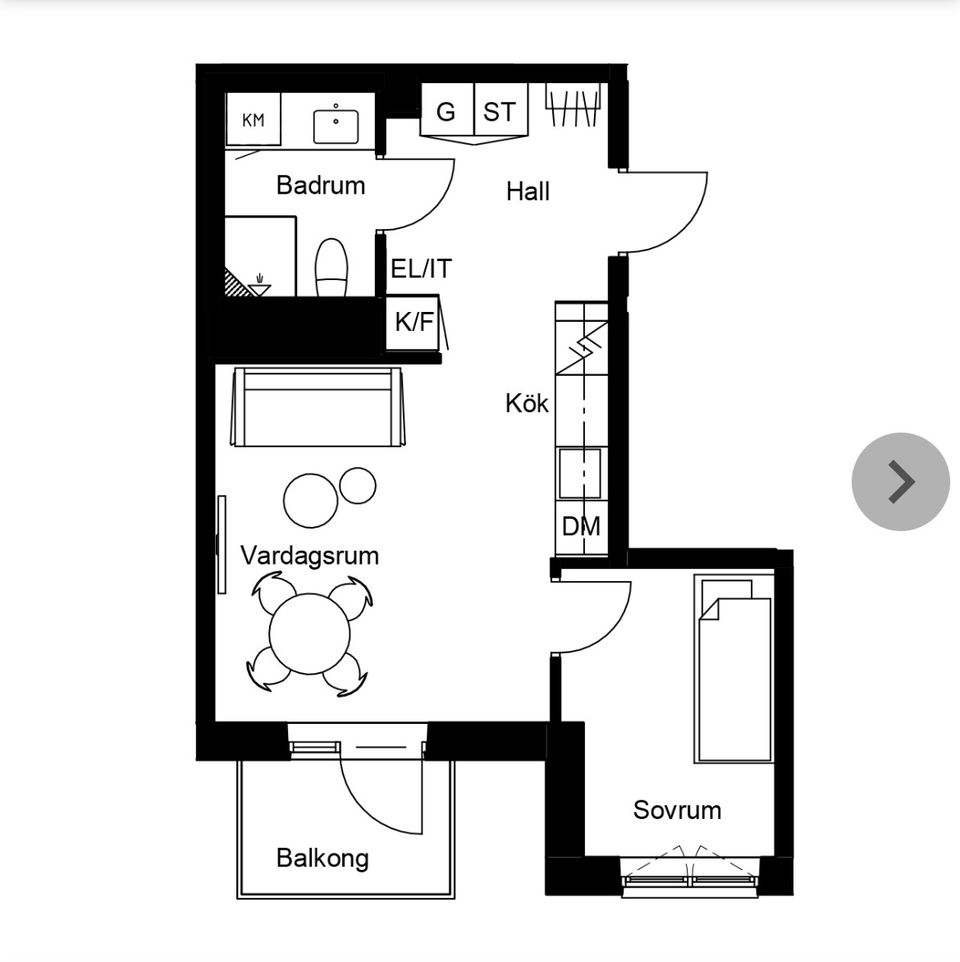 Bostadsrätt, PARKALLÉN 13, Täby Park, Täby