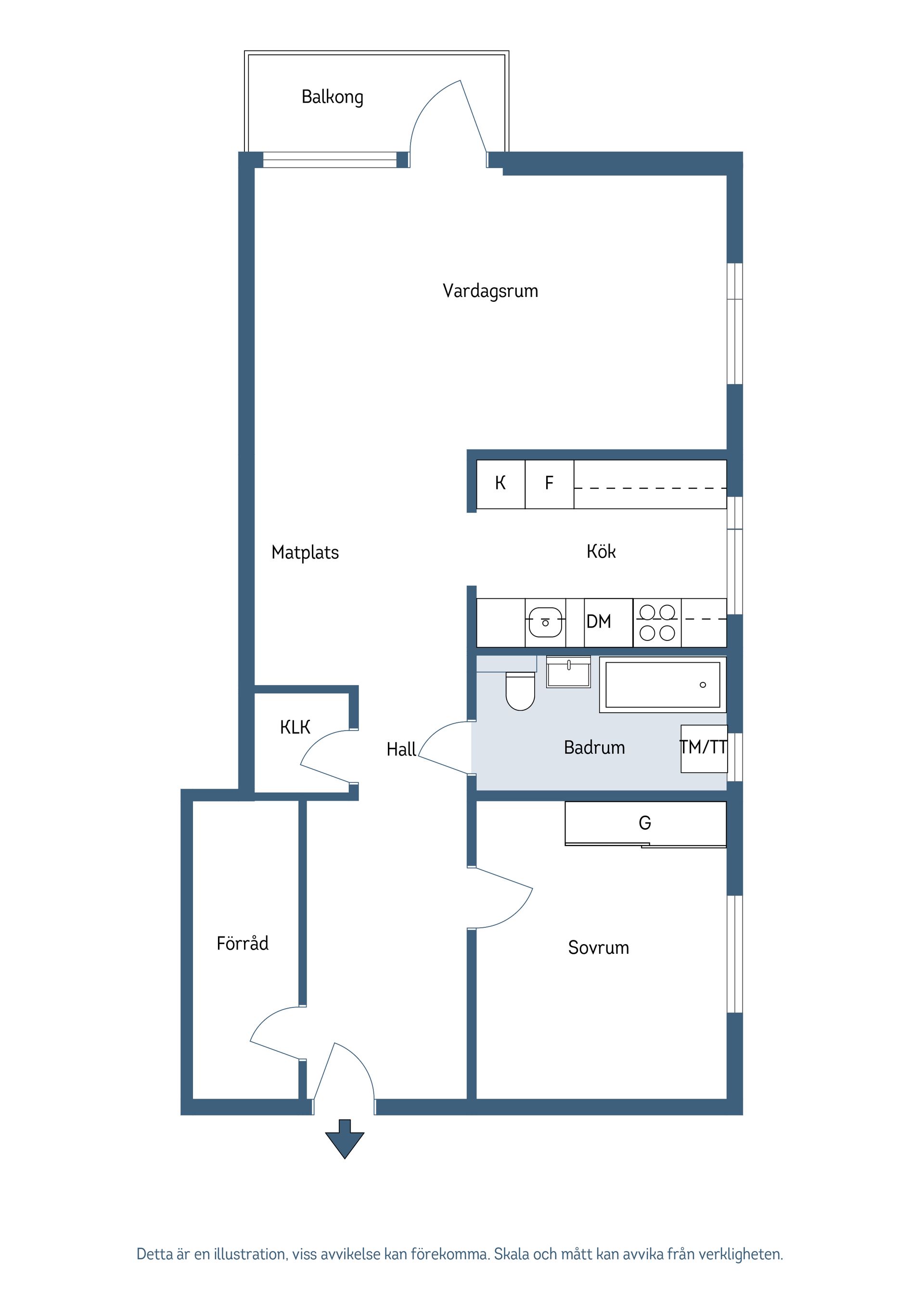Bostadsrätt, Lundenvägen 21B, Lunden, Skövde