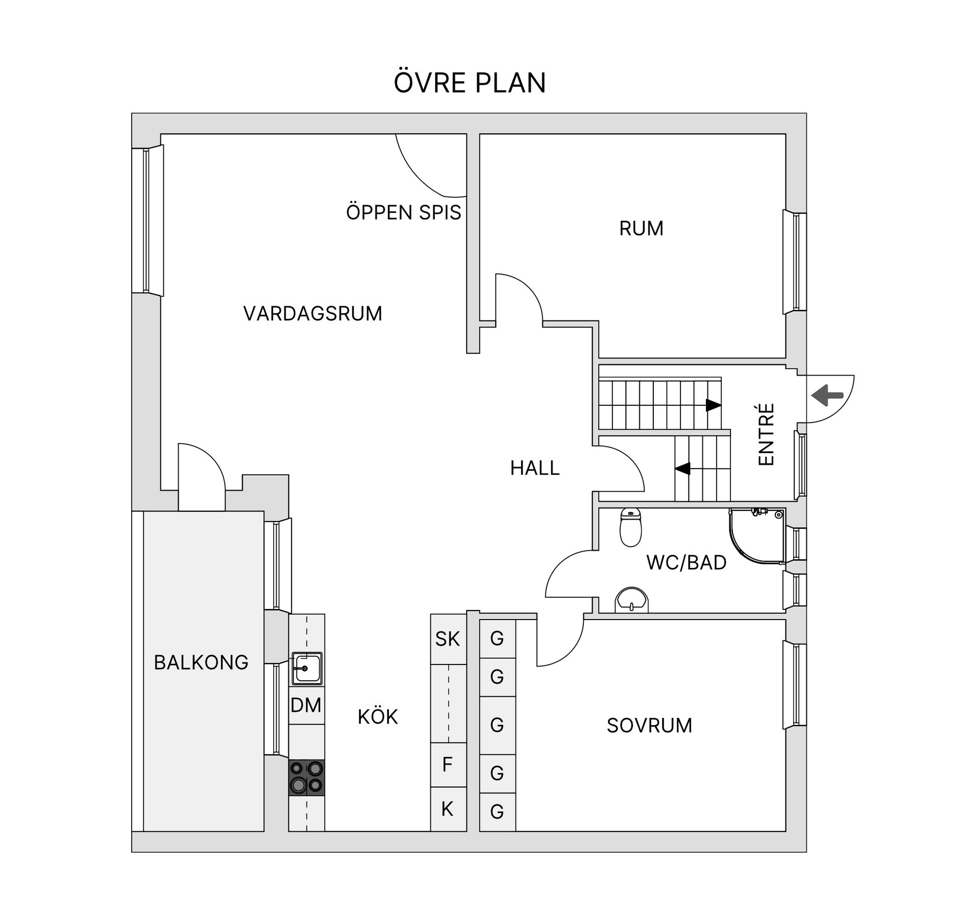 Bostadsrätt, Hästhagsterrassen 14, Gustavsberg Hästhagen, Värmdö