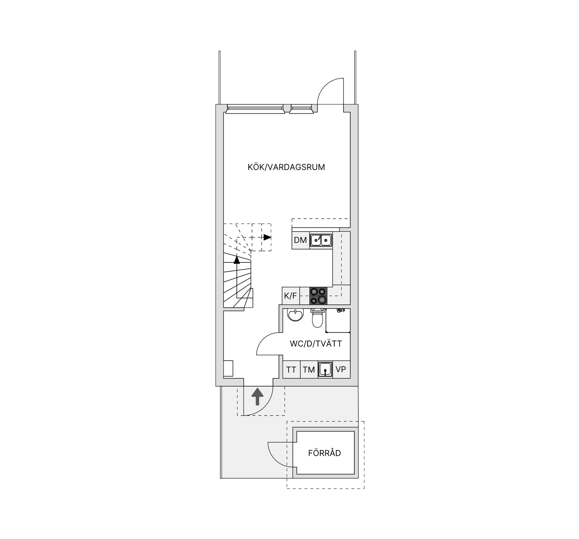 Radhus, Gyllenvägen 4, Gustavsberg Charlottendal, Värmdö