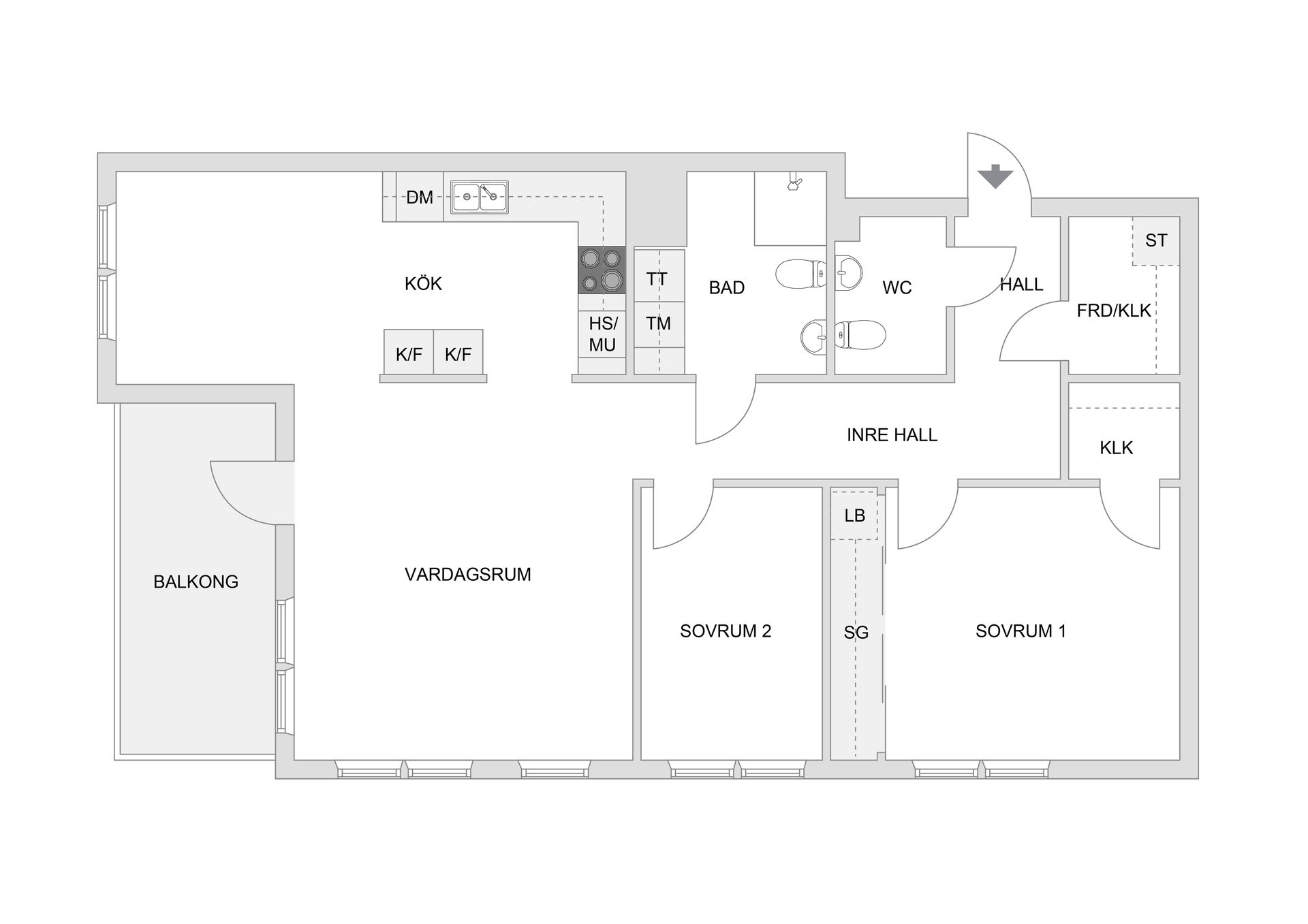Bostadsrätt, Malstensgränd 6, Jakobsberg, Järfälla
