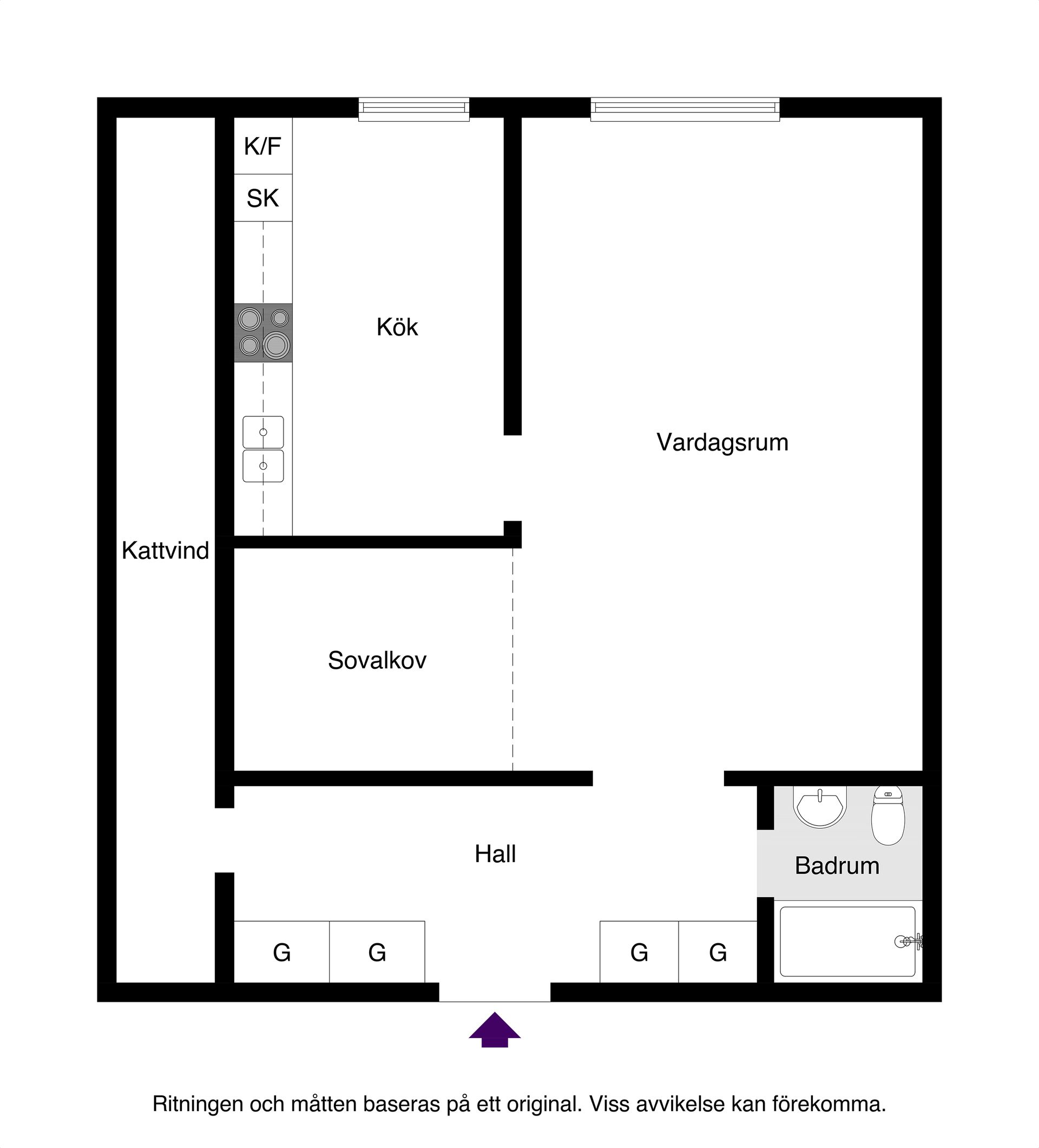 Bostadsrätt, Stabby allé 7A, Luthagen / Stabby, Uppsala
