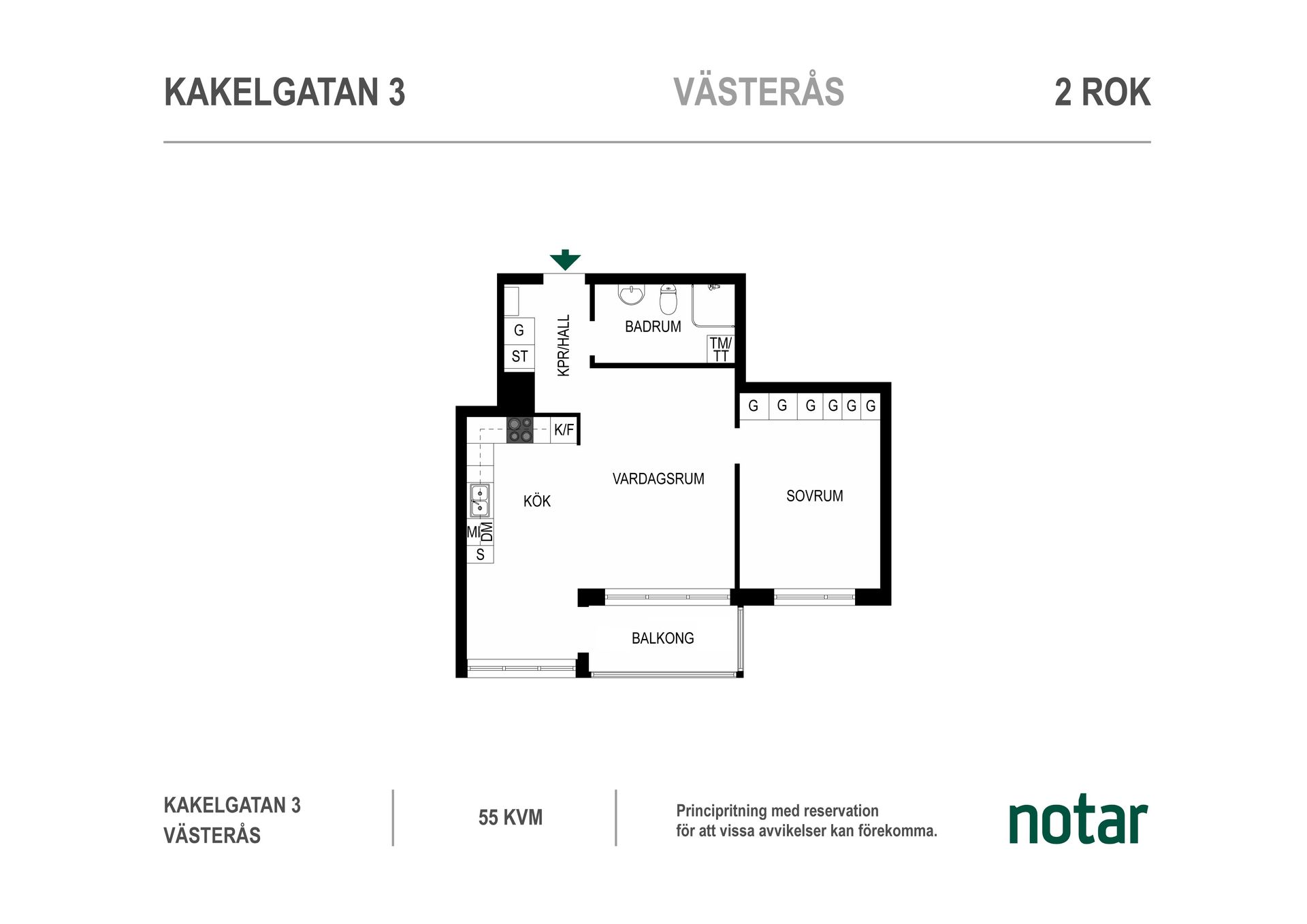 Bostadsrätt, Kakelgatan 3, Östermalm, Västerås