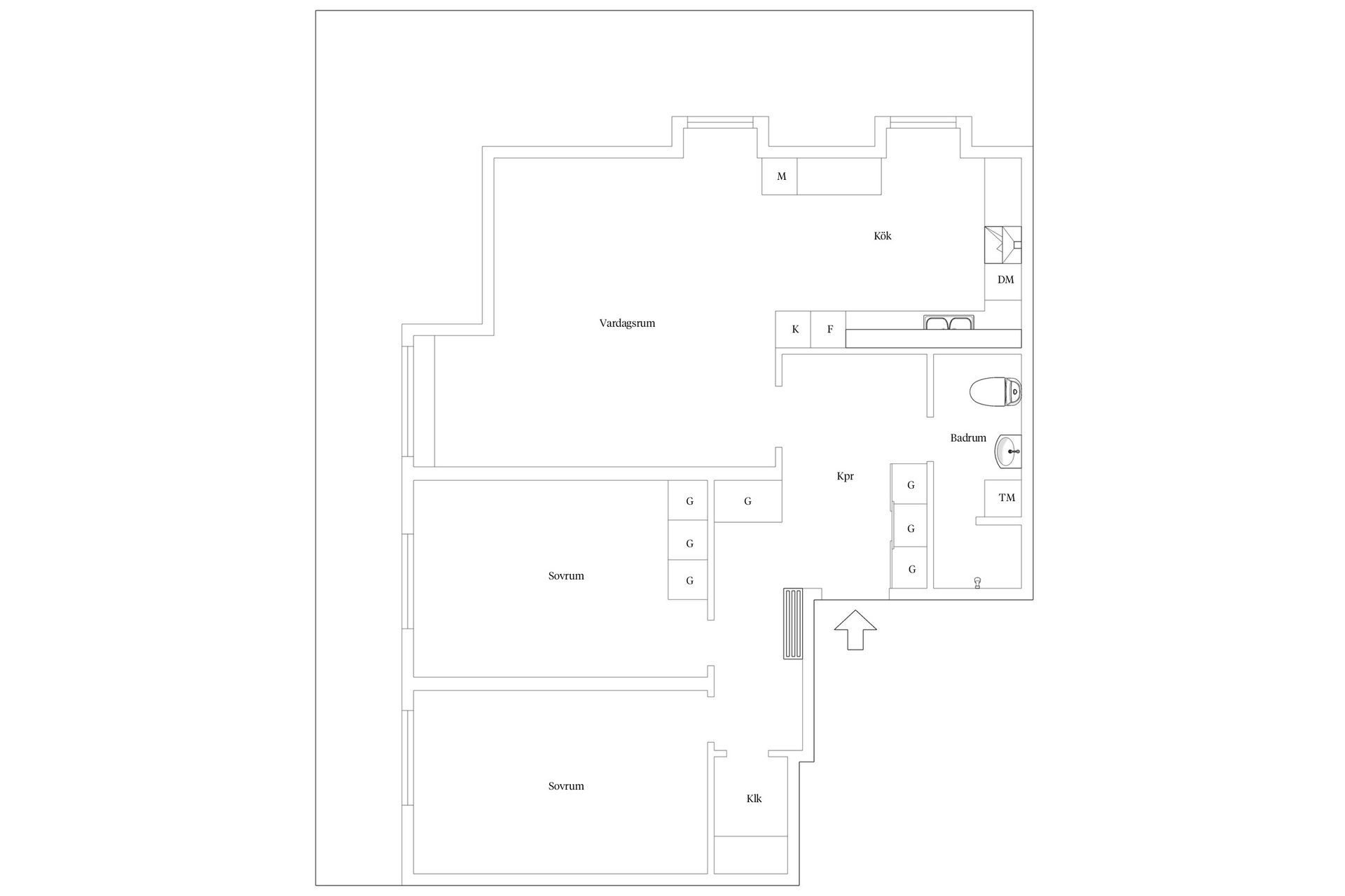 Bostadsrätt, Bellevuevägen 24, Bellevue, Ystad