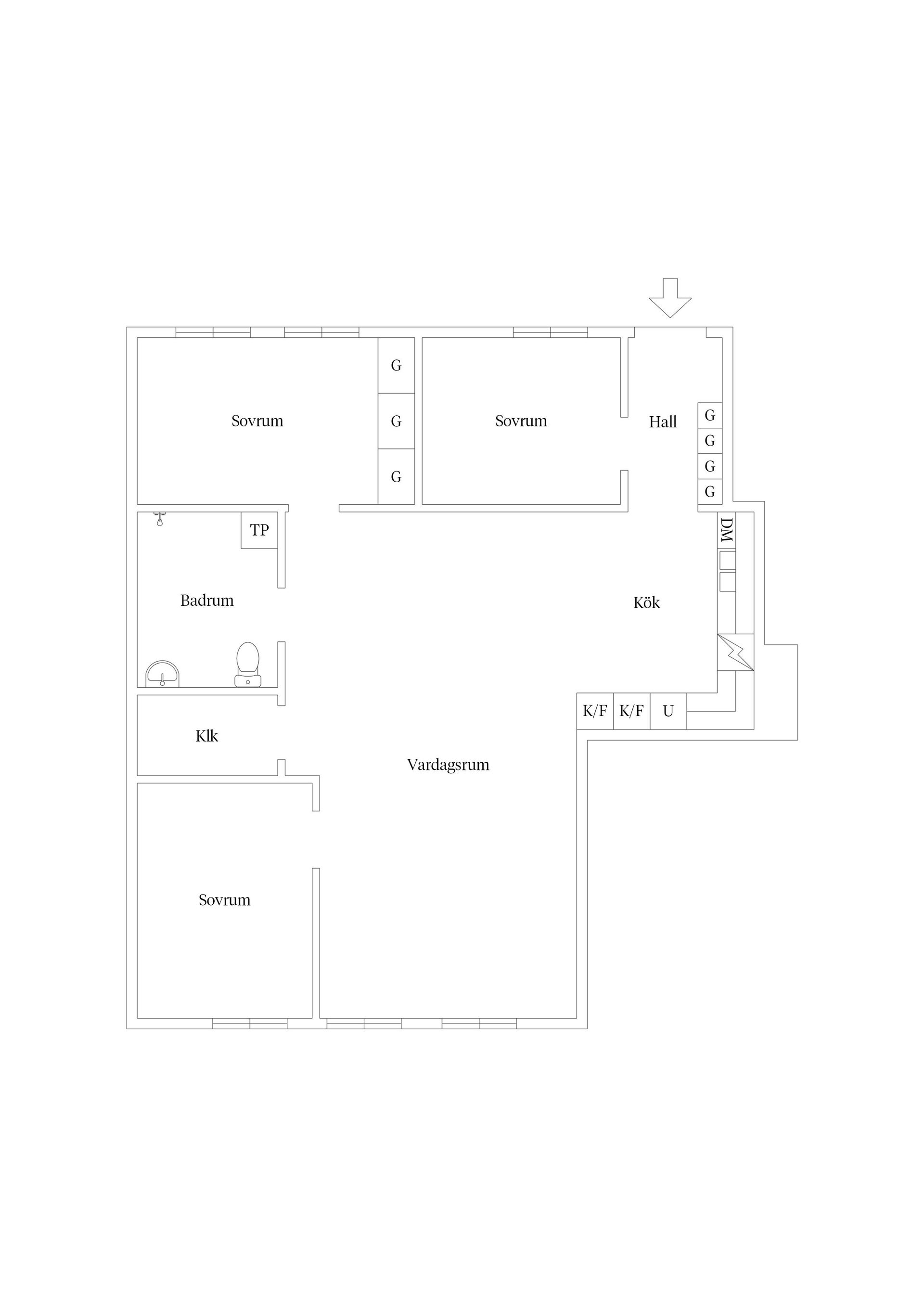 Bostadsrätt, Kyrkvägen 5, Östervåla, Heby