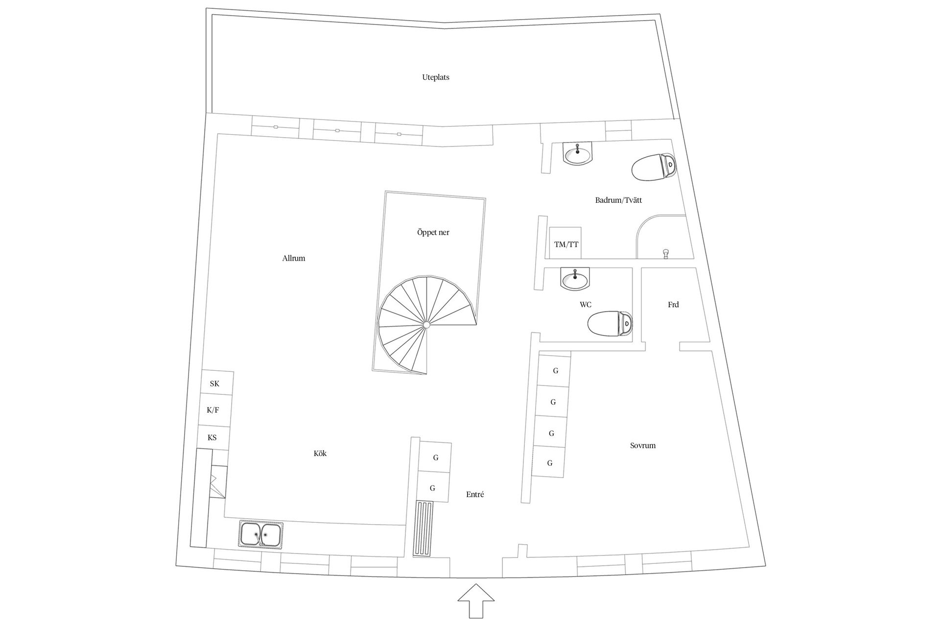 Radhus, Stora Rådmansgatan 7E, Simrishamn - Centralt, Simrishamn
