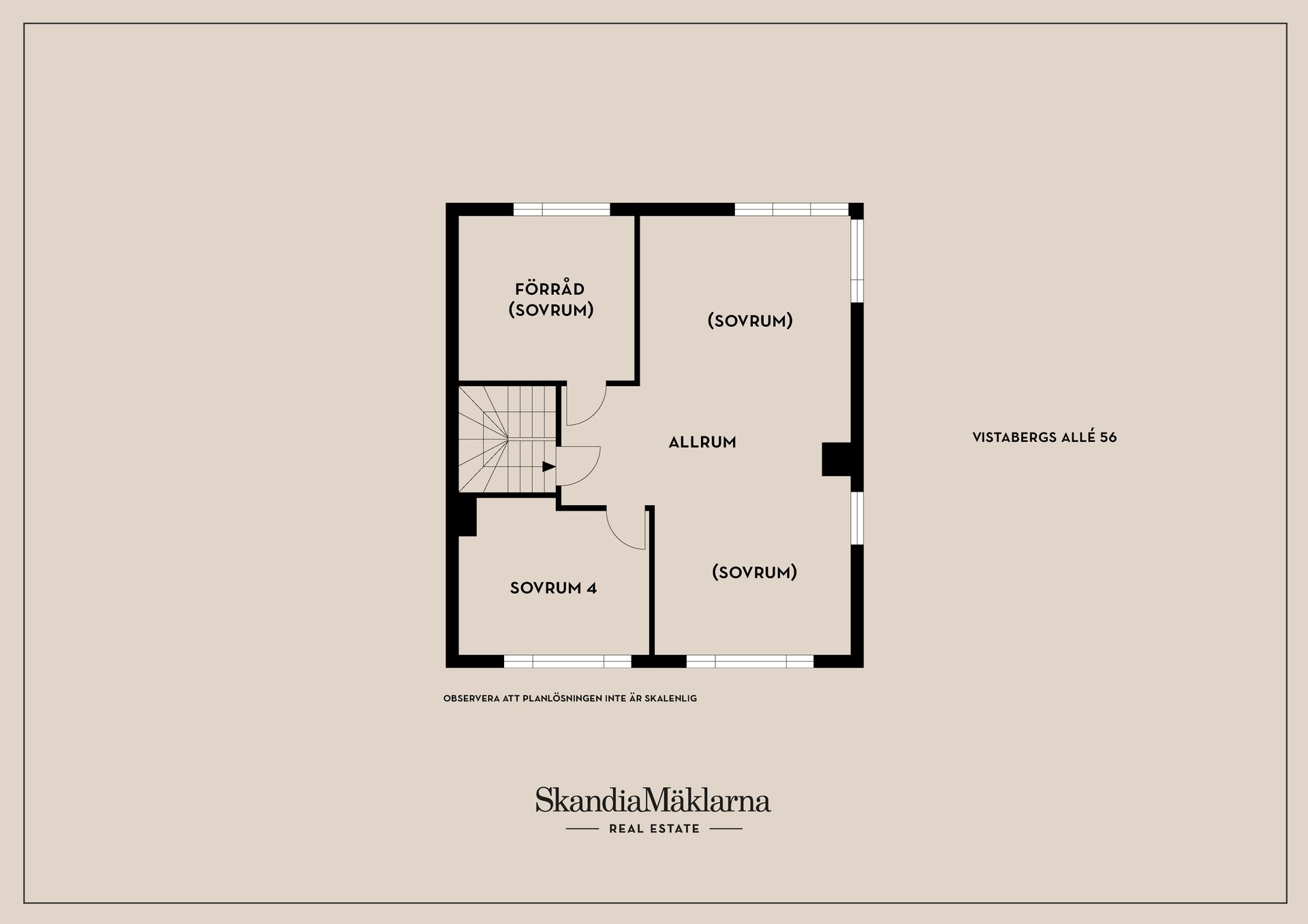 Radhus, Vistabergs allé 56, Vistaberg, Huddinge