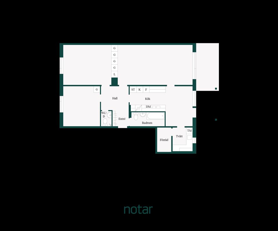Bostadsrätt, Parternas gränd 71, Norra Fäladen, Lund
