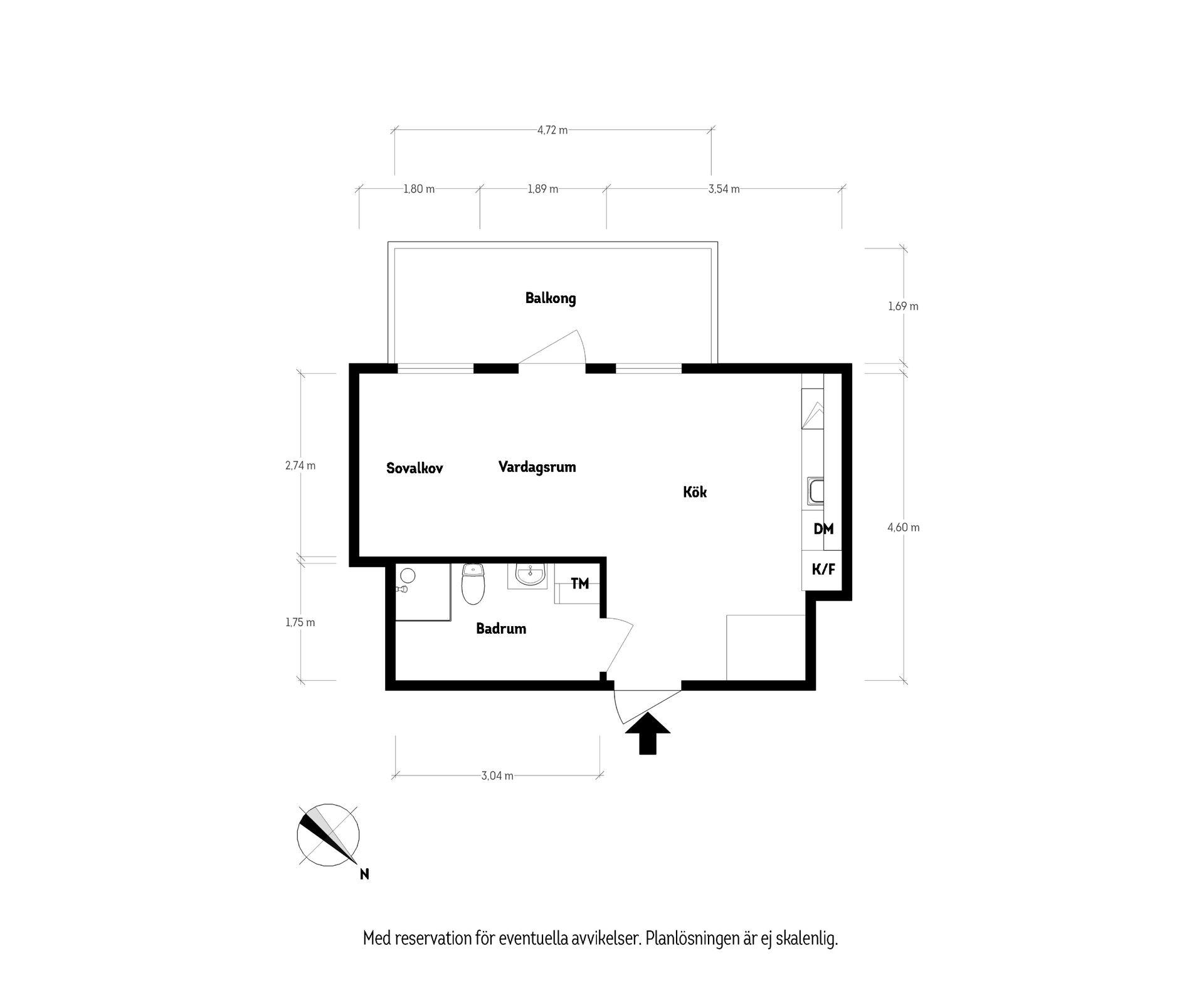 Bostadsrätt, Guldkällegatan 42, Majorna, Göteborg
