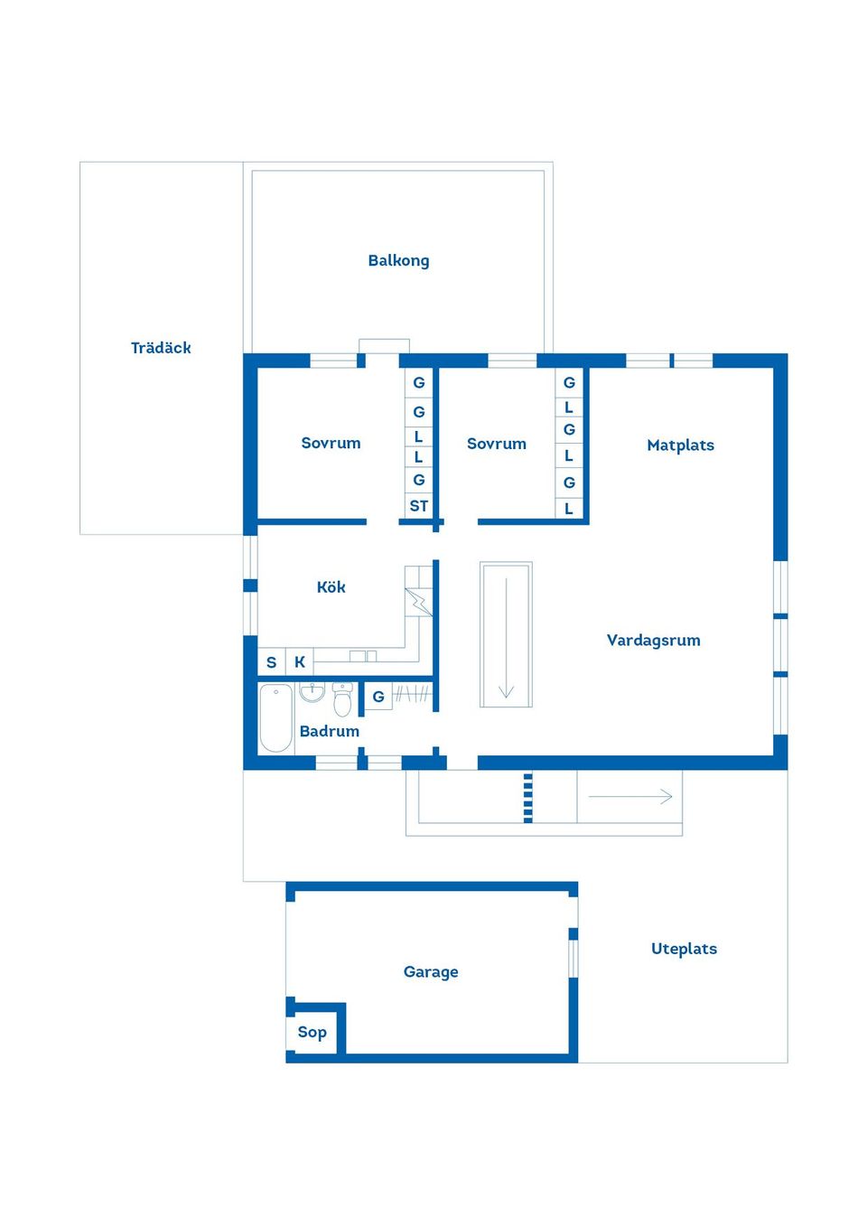 Villa, Hjortronstigen 31, Hultet, Nässjö