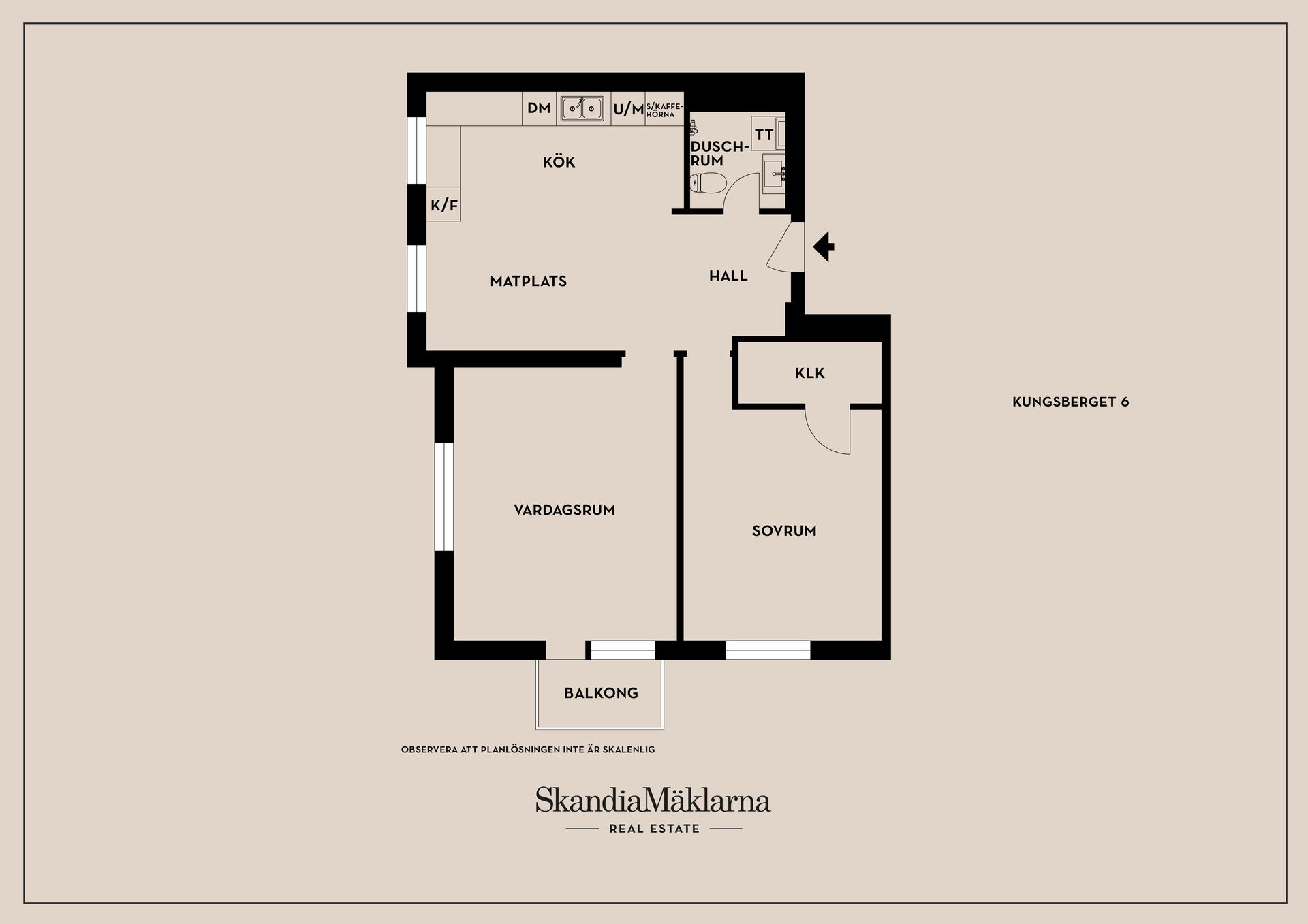 Bostadsrätt, Kungsberget 6, Tannefors, Linköping