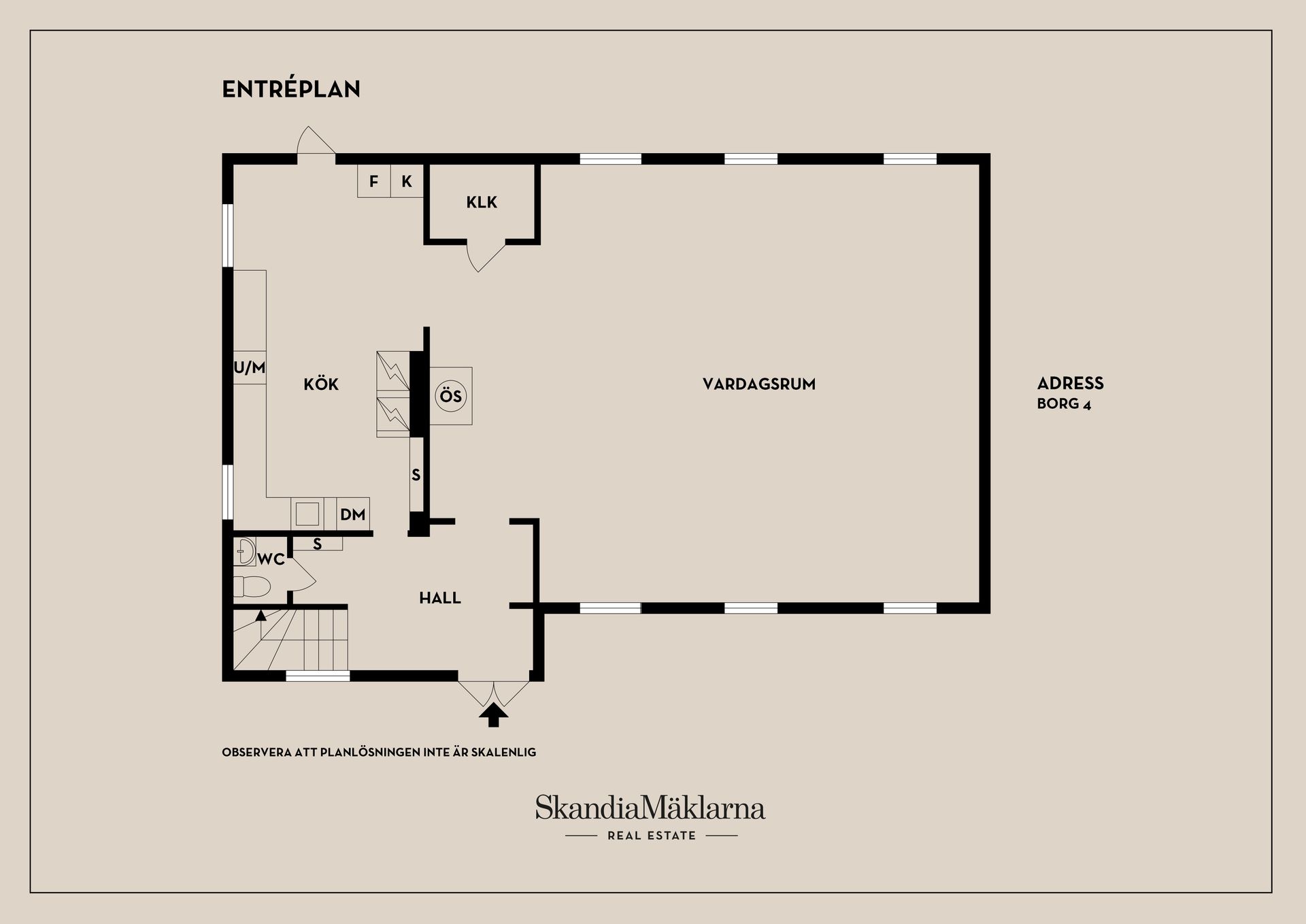Villa, Borg 4, Lantligt, Nyköping