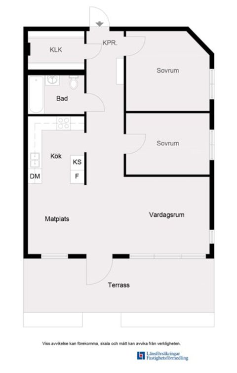 Bostadsrätt, Kvarnvägen  12, Centralt, Upplands Väsby