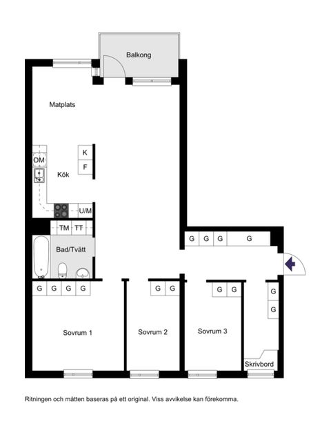 Bostadsrätt, Vingårdsgatan 5, 3 tr, Liljeholmskajen, Stockholm