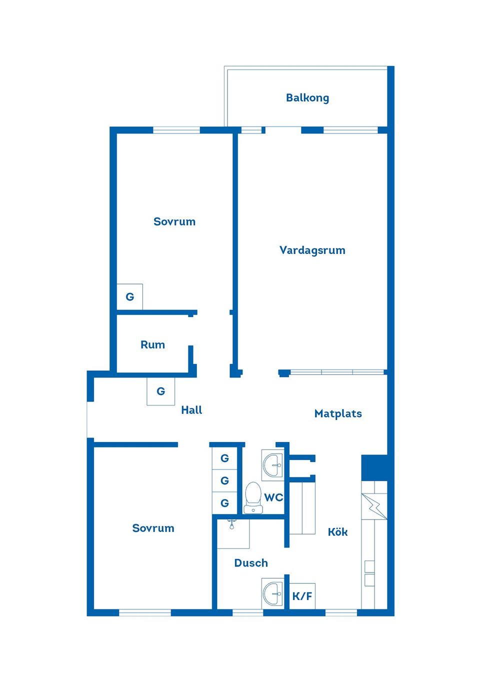 Bostadsrätt, Riksvägen 35C, Centrum, Rättvik