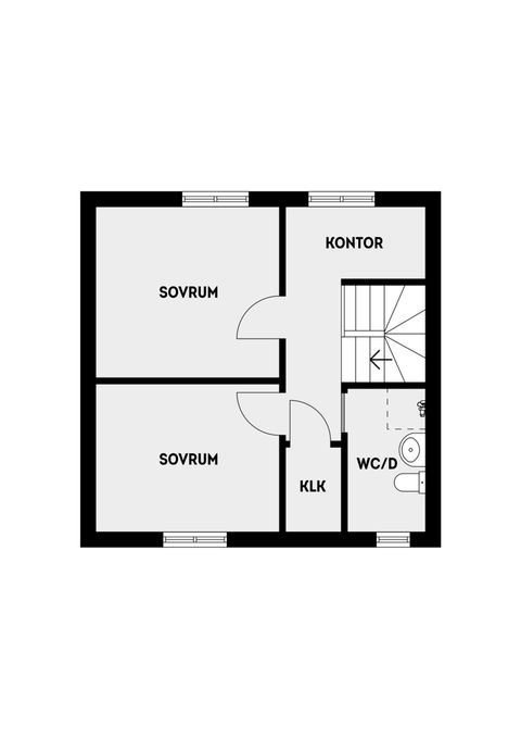 Radhus, Karlavägen 69, Haga, Vallentuna