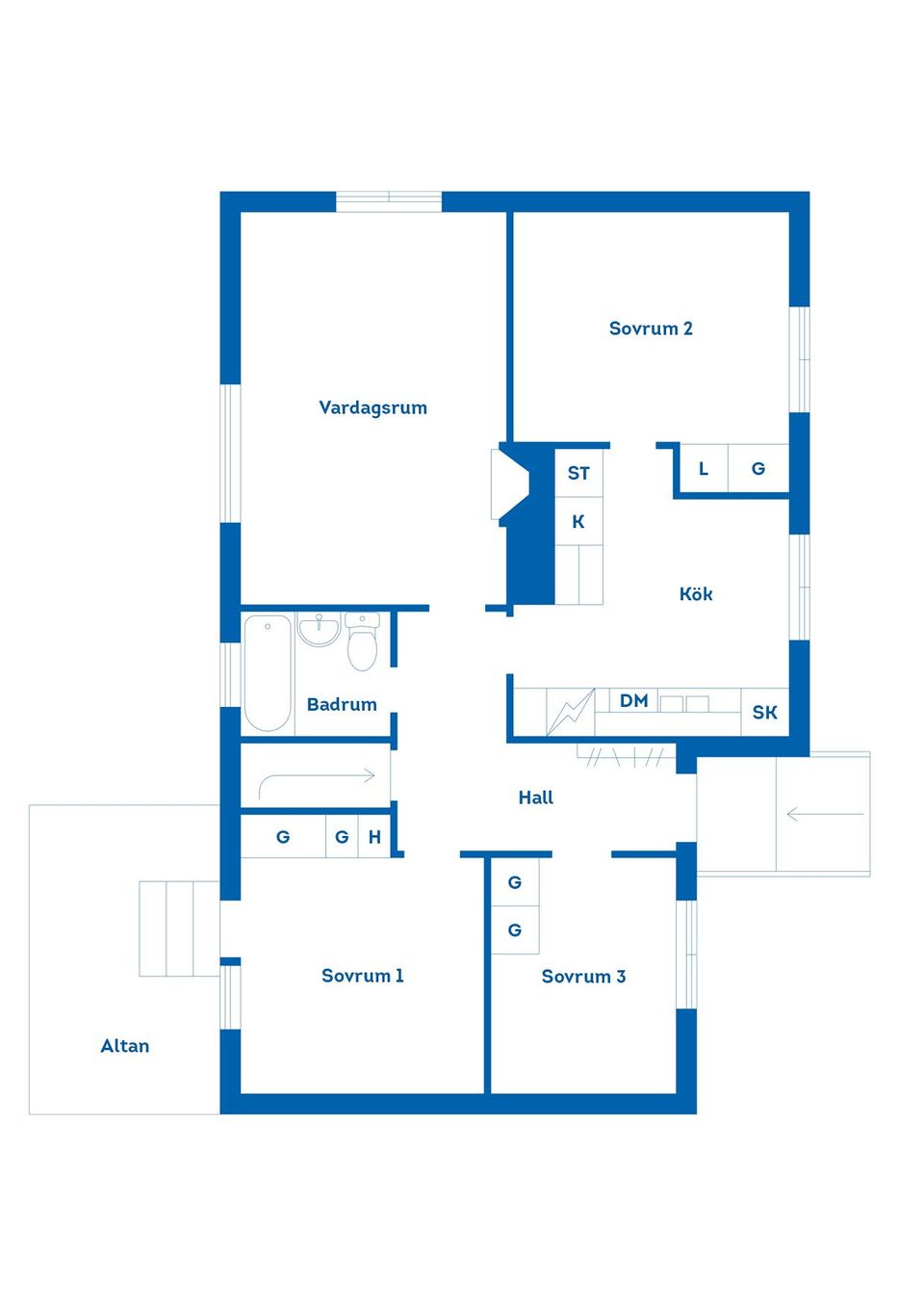 Villa, Gambogatan 2, Norrboda, Nässjö