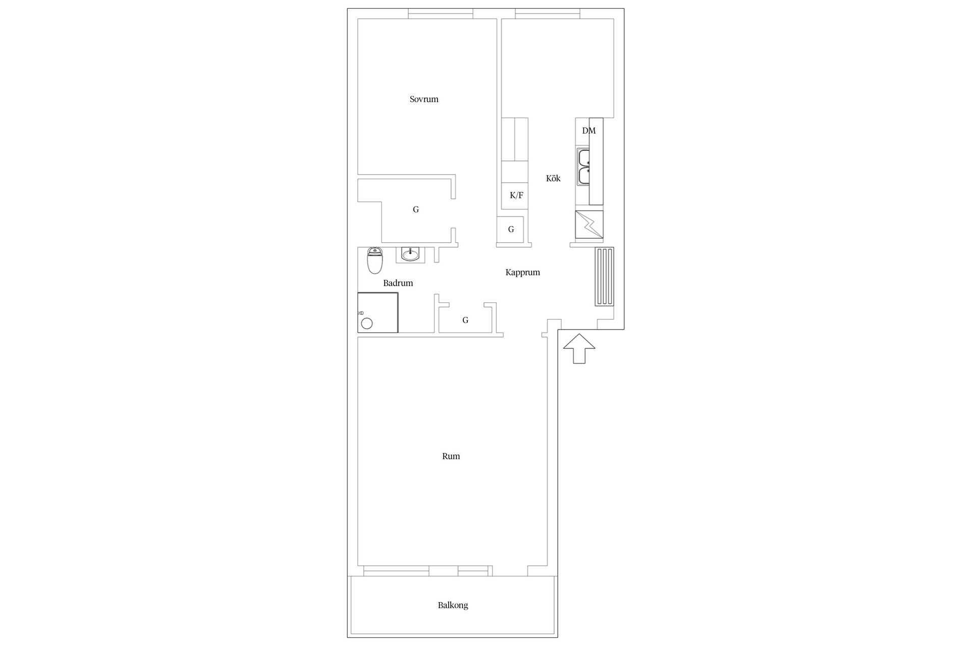 Bostadsrätt, Amiralsgatan 88C, Östra Sorgenfri, Malmö