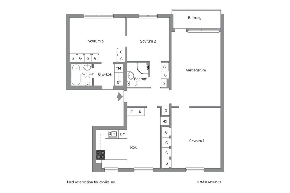 Bostadsrätt, Härnevigatan 11 B, Skiljebo, Västerås