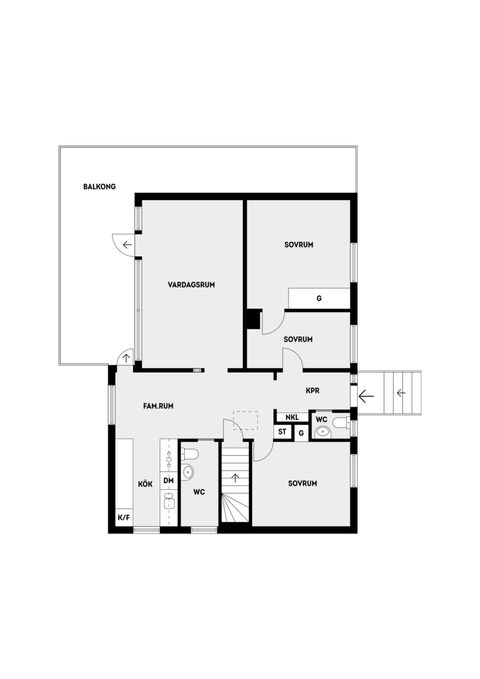 Villa, Mälstavägen 4, Ekskogen, Vallentuna