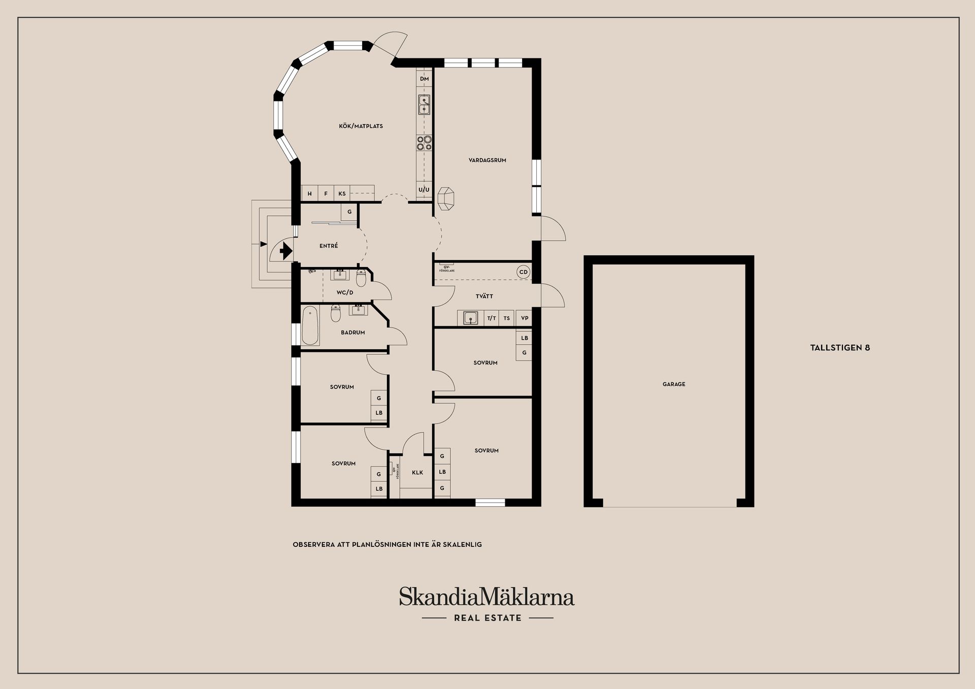 Villa, Tallstigen 8, Tullinge - Centralt, Botkyrka