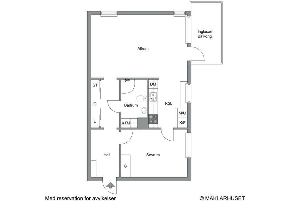 Bostadsrätt, Luxgatan 25, Lilla Essingen, Stockholm