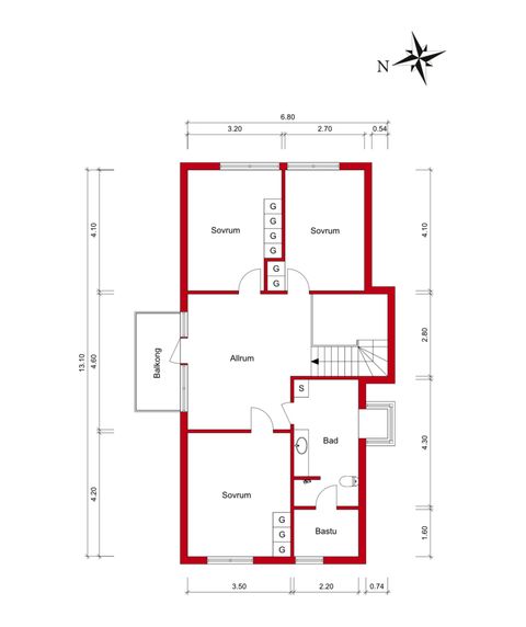 Villa, Jämtlandsgatan 16, Åstorp