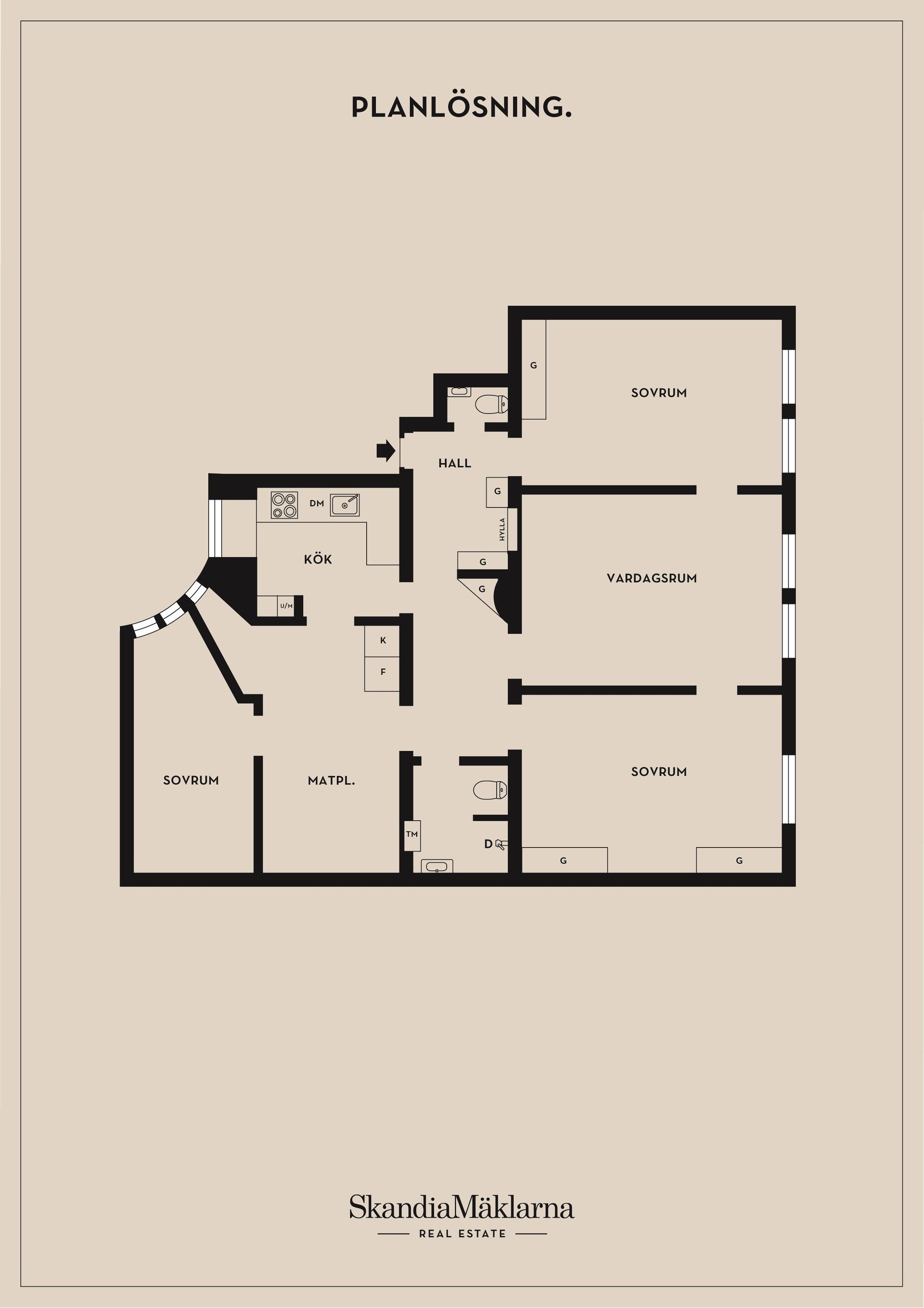 Bostadsrätt, Upplandsgatan 54A, Vasastan - Odenplan, Stockholm