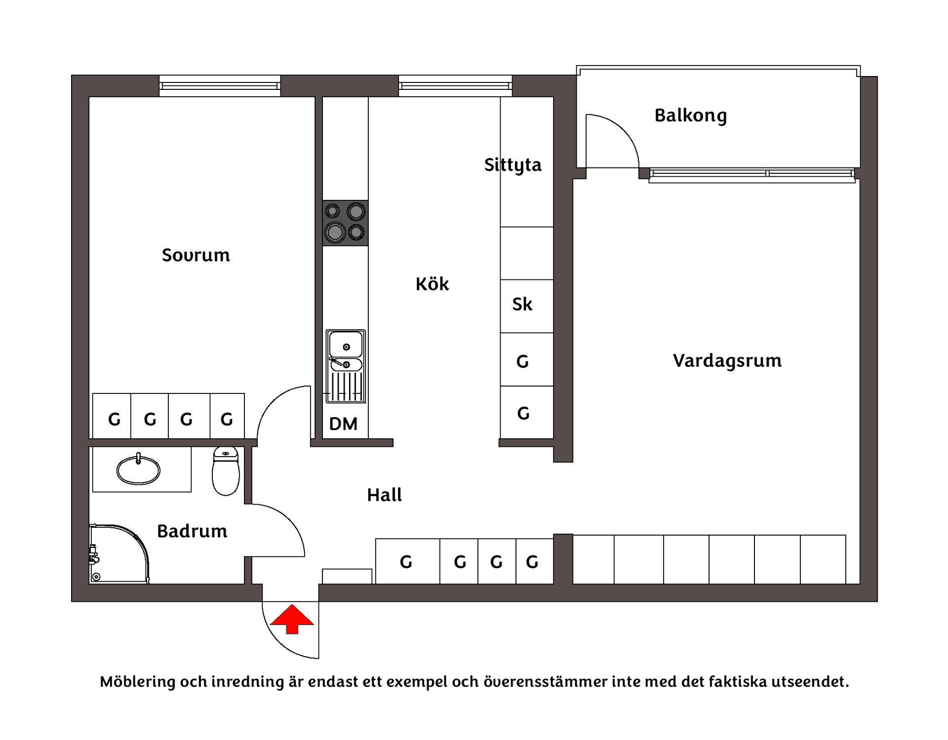 Bostadsrätt, Segersjövägen 63, Segersjö - Uttran, Botkyrka