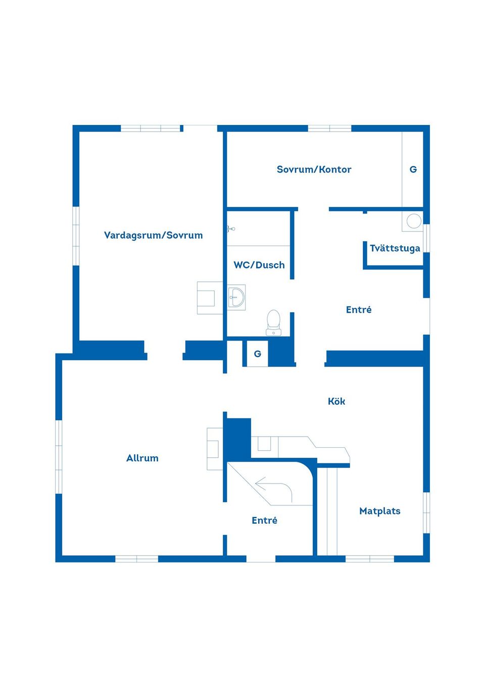 Villa, Koverhultsvägen 5, Mönsterås