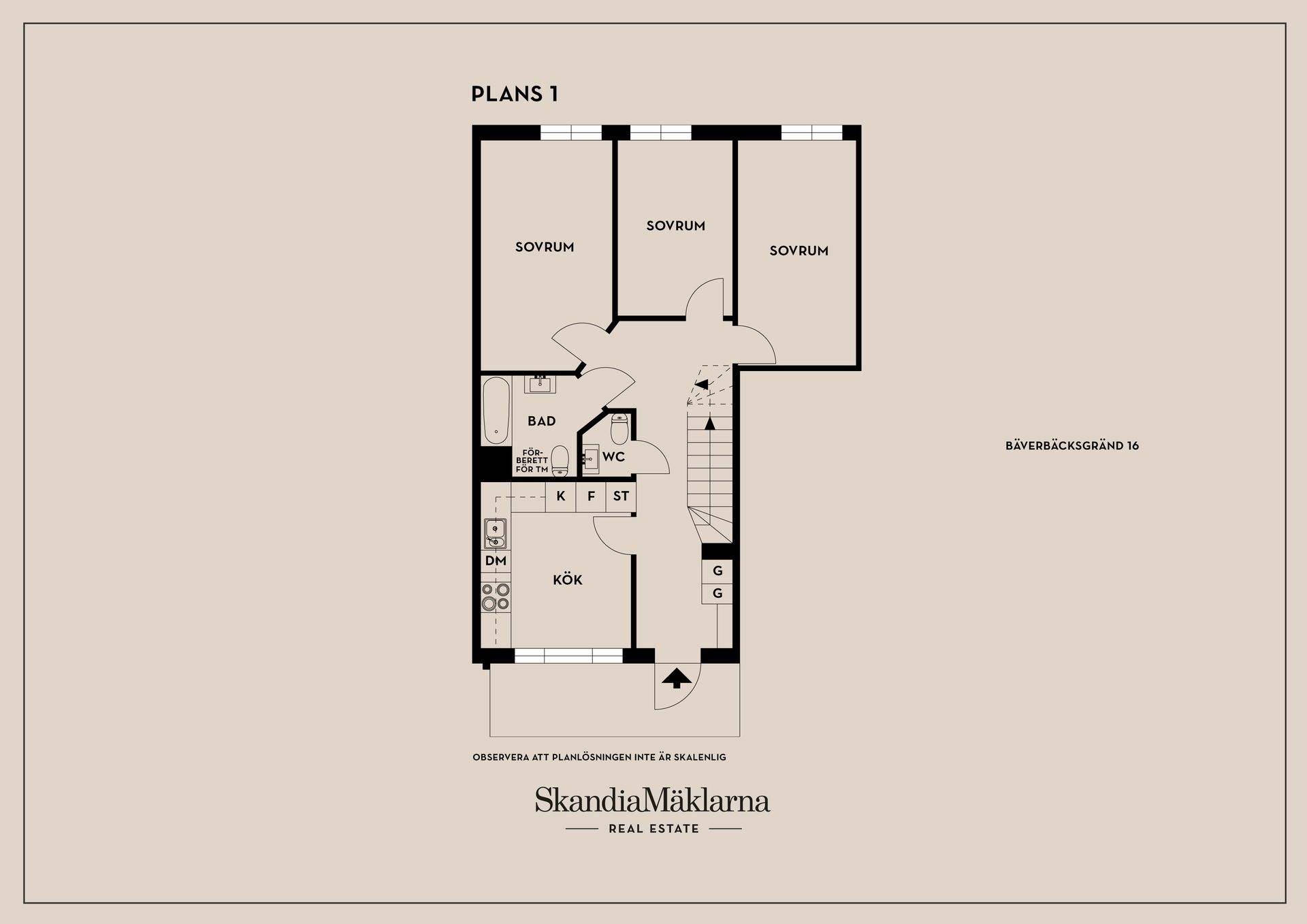 Bostadsrätt, Bäverbäcksgränd 16, Snösätra, Stockholm