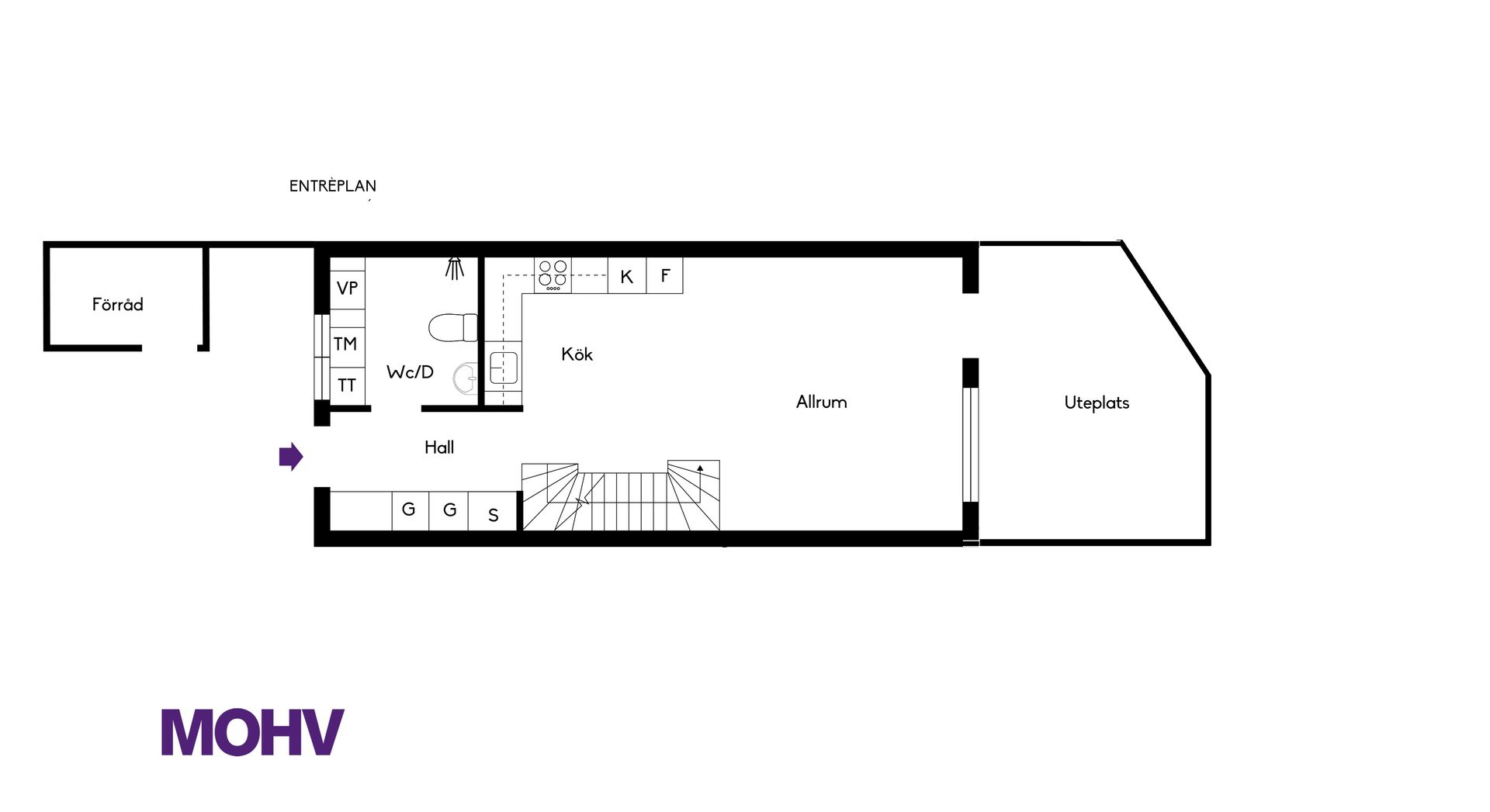 Radhus, Duvklinten 34A, Valsjöskogen, Österåker
