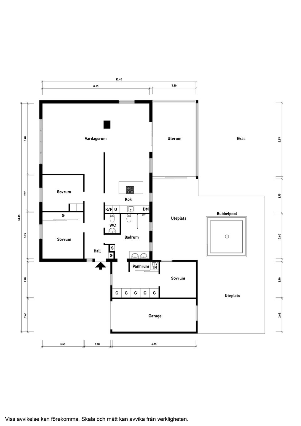 Villa, Hasselvägen 6, Häljarp, Landskrona
