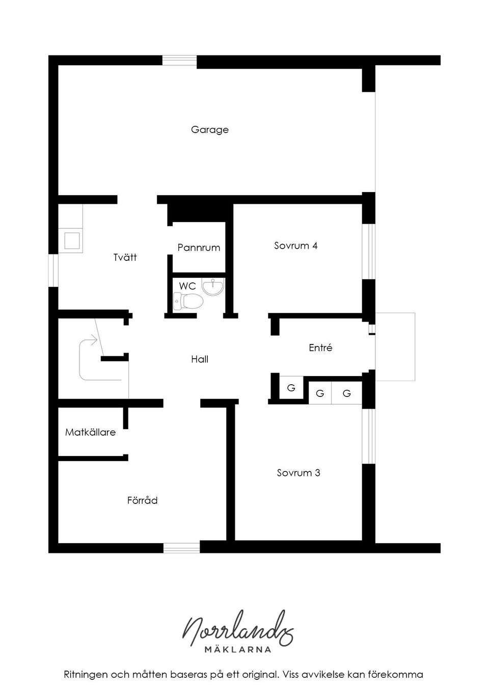 Villa, Kuskvägen 17, Sundsvall - Bergsåker, Sundsvall