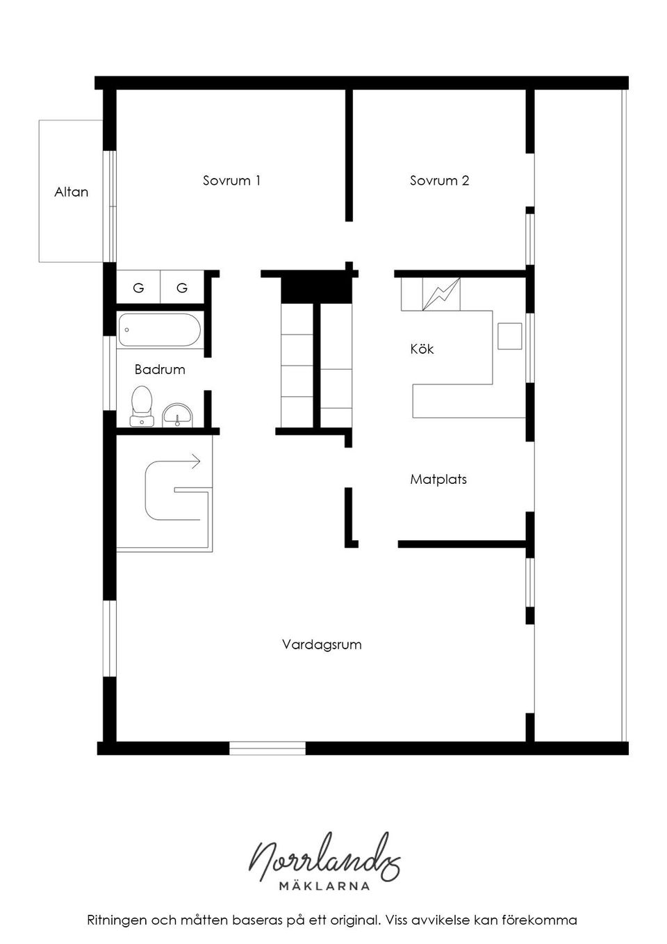 Villa, Kuskvägen 17, Sundsvall - Bergsåker, Sundsvall