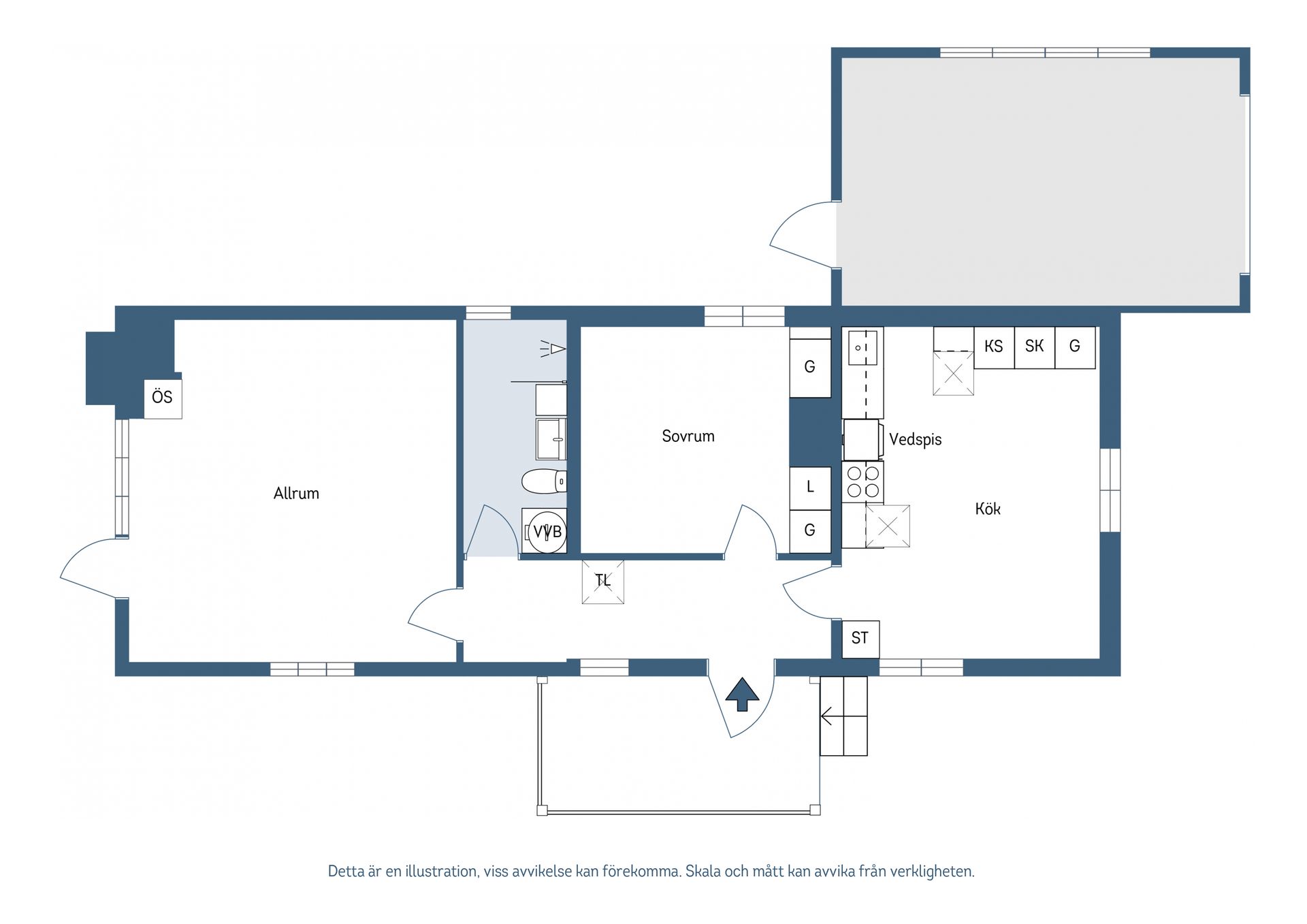 Villa, Bagarvägen 5, Månkarbo, Tierp